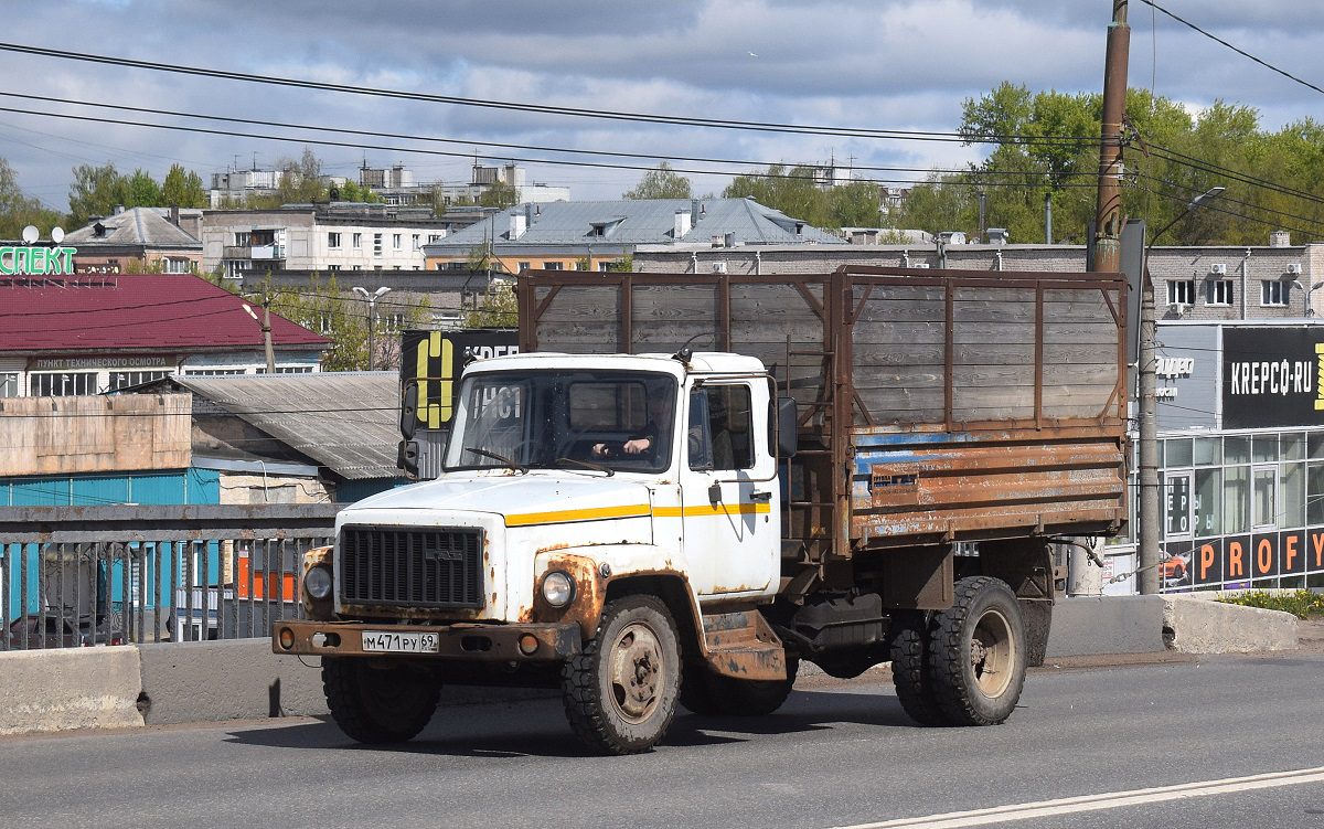 Тверская область, № М 471 РУ 69 — ГАЗ-3309