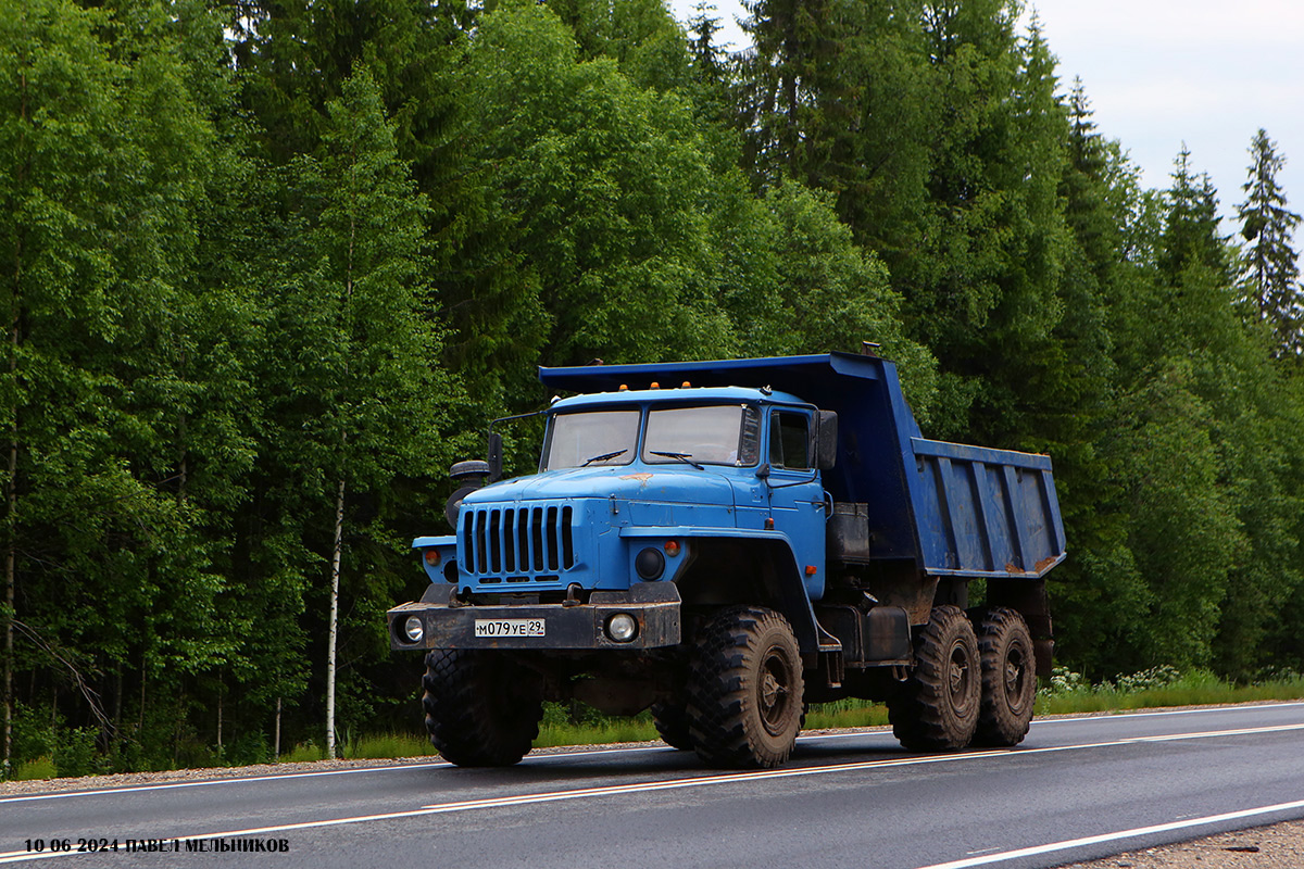 Архангельская область, № М 079 УЕ 29 — Урал-55571-40