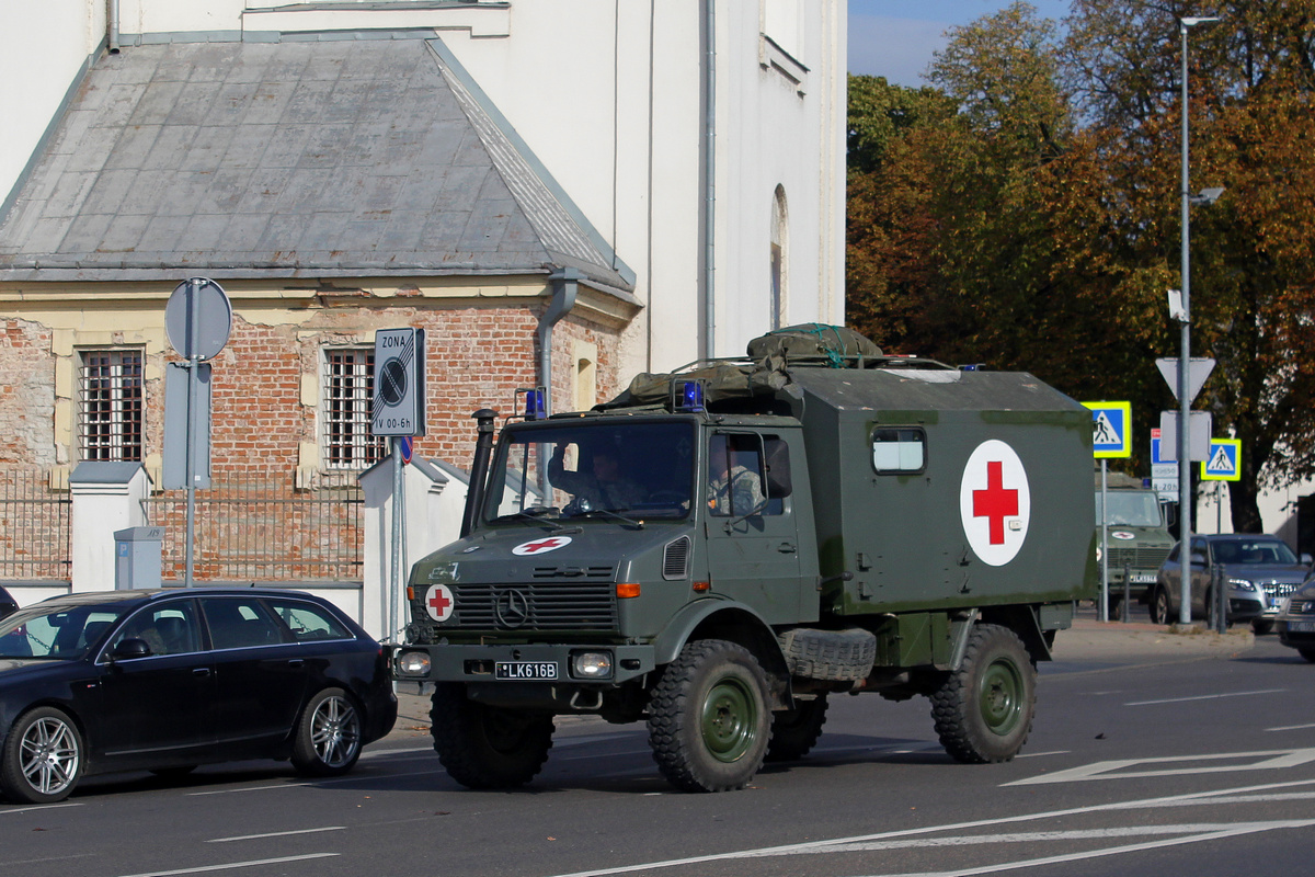 Литва, № LK 616 B — Mercedes-Benz Unimog (общ.м) Литва, № LK 616 B — Mercedes-Benz Unimog (общ.м)