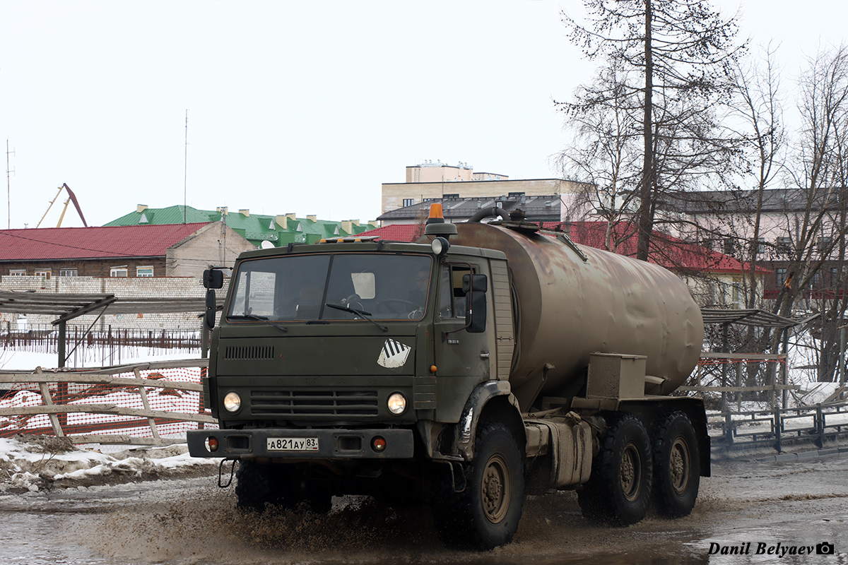 Ненецкий автономный округ, № А 821 АУ 83 — КамАЗ-43101 Ненецкий автономный округ, № А 821 АУ 83 — КамАЗ-43101