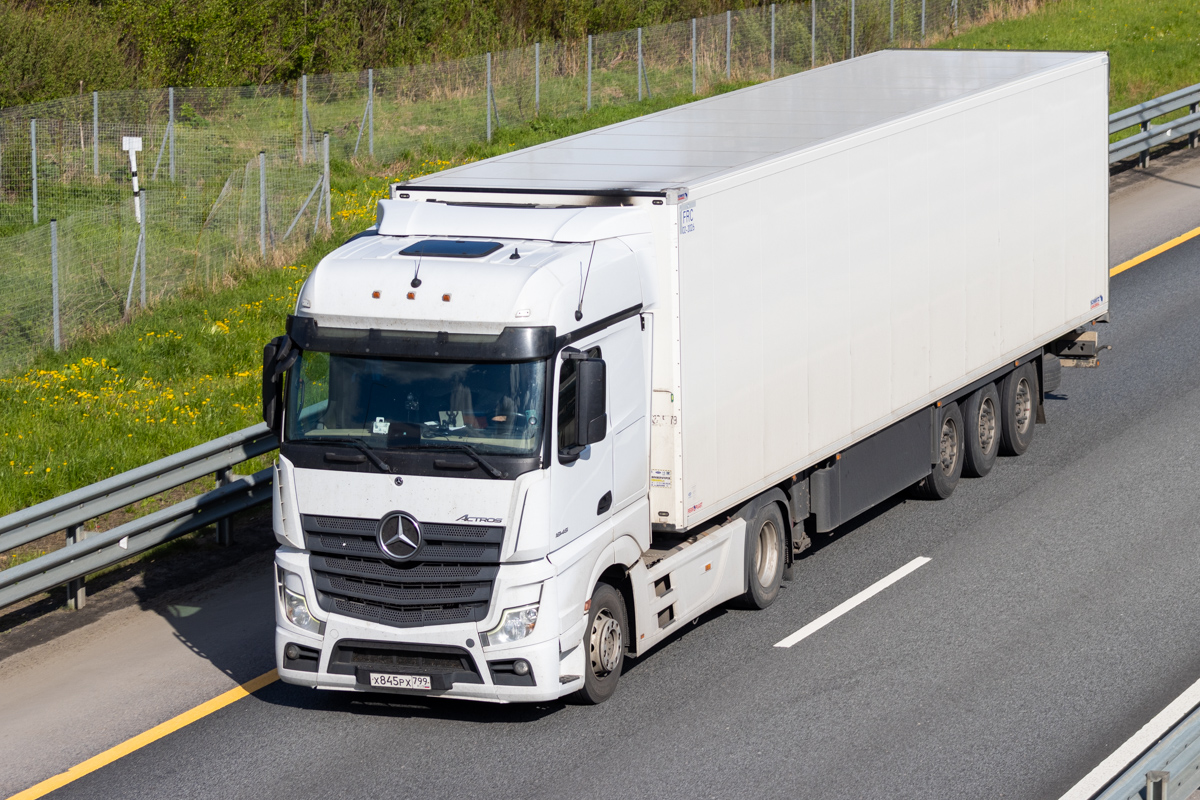 Москва, № Х 845 РХ 799 — Mercedes-Benz Actros '18 1845 [Z9M]