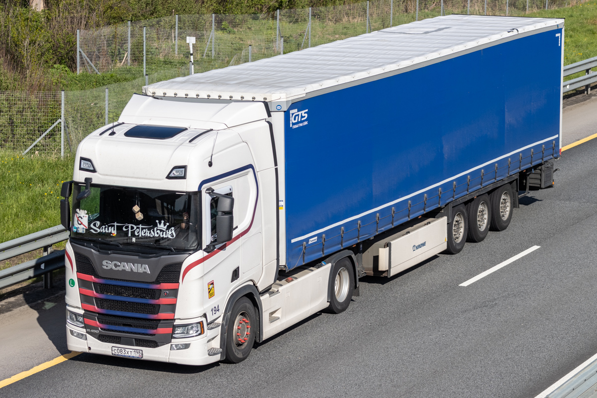 Санкт-Петербург, № С 083 ХТ 198 — Scania ('2016) R450