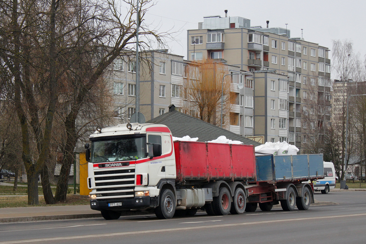 Литва, № FFT 627 — Scania ('1996) R124L Литва, № FFT 627 — Scania ('1996) R124L