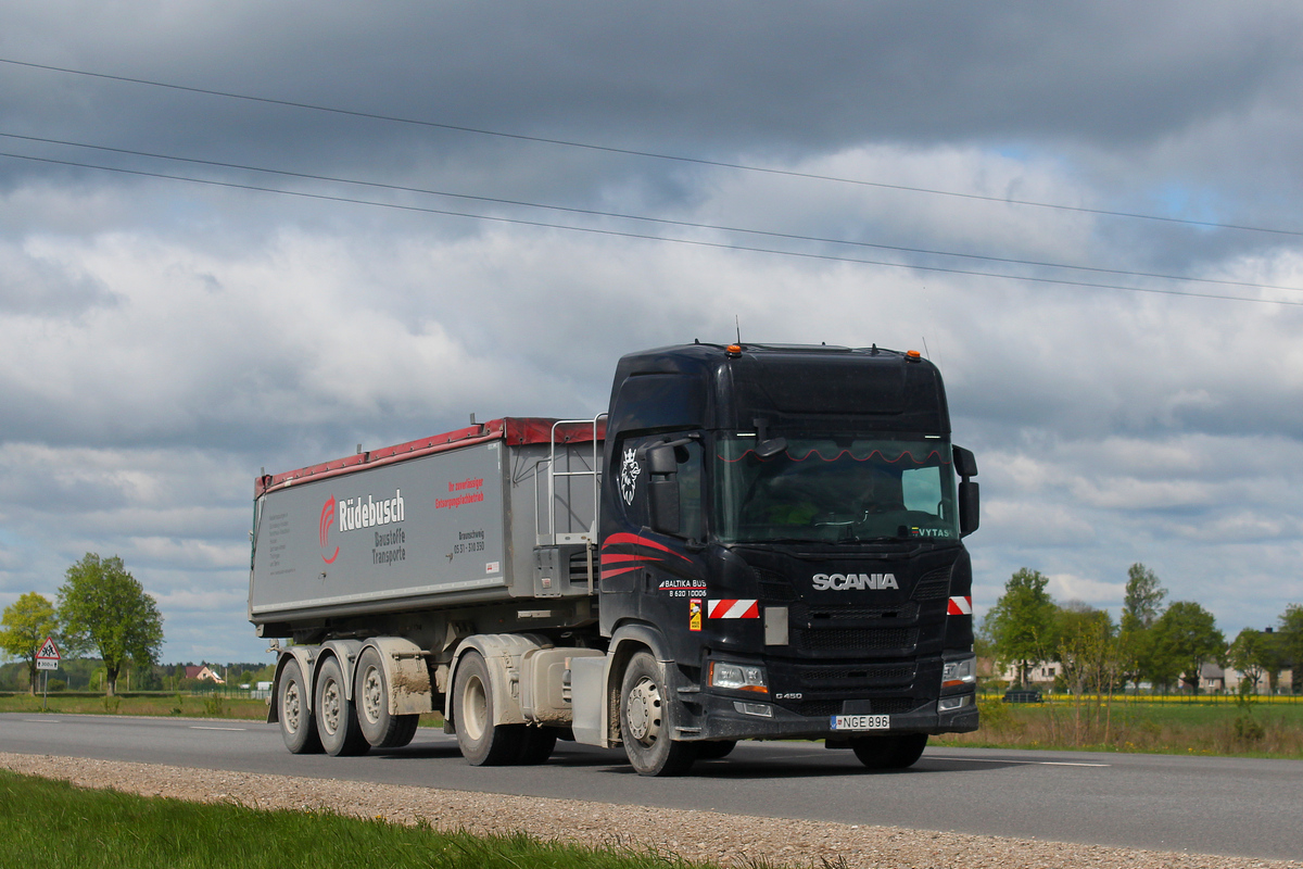 Литва, № NGE 896 — Scania ('2016) G450 Литва, № NGE 896 — Scania ('2016) G450