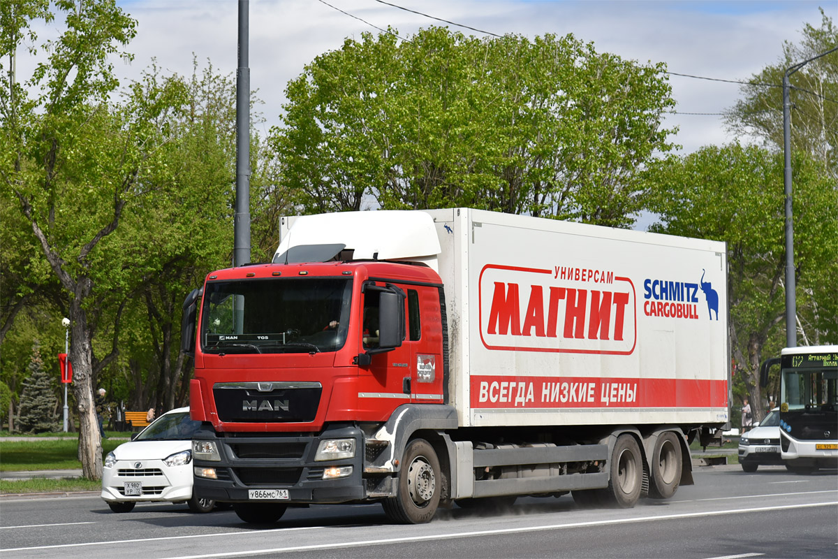 Тюменская область, № У 866 МС 761 — MAN TGS ('2007) 28.360 Тюменская область, № У 866 МС 761 — MAN TGS ('2007) 28.360
