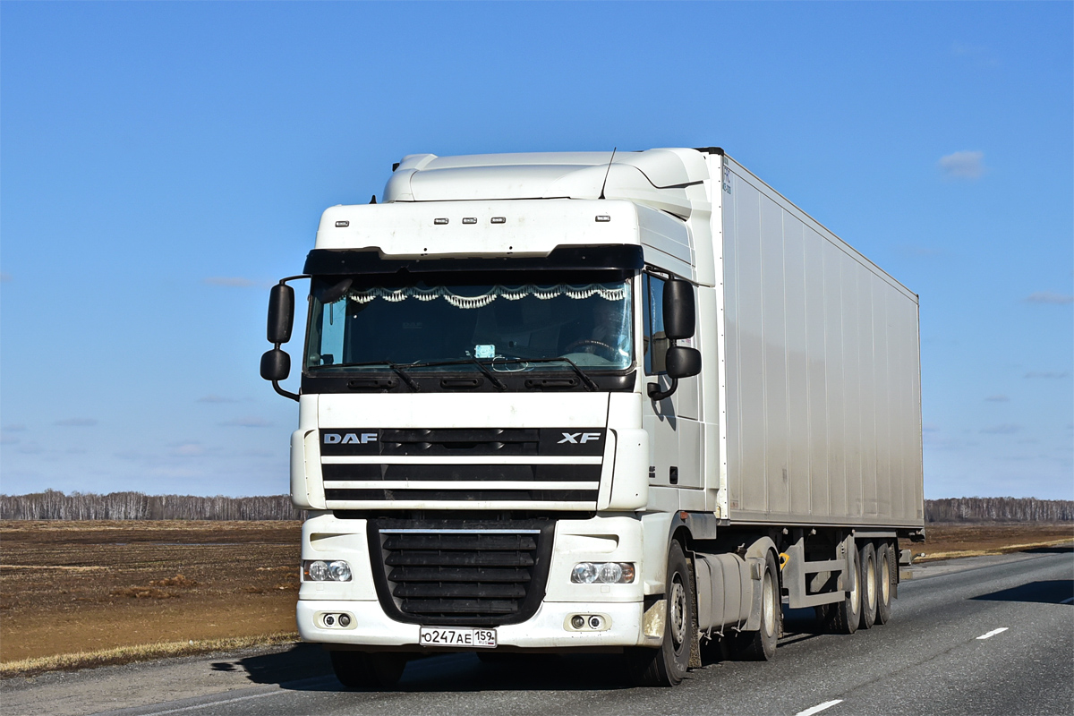 Пермский край, № О 247 АЕ 159 — DAF XF105 FT Пермский край, № О 247 АЕ 159 — DAF XF105 FT