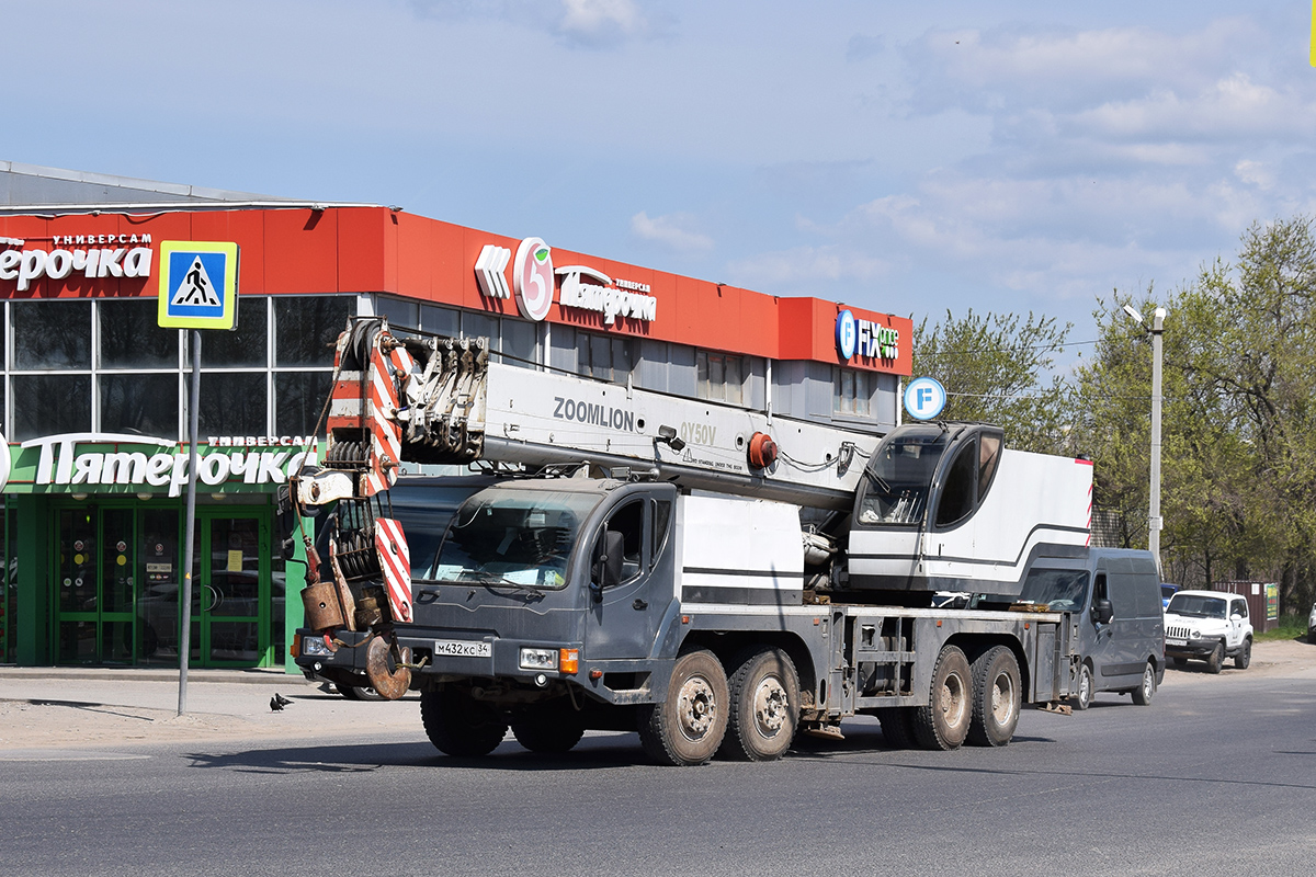 Волгоградская область, № М 432 КС 34 — Zoomlion ZLJ5419JQZ50V Волгоградская область, № М 432 КС 34 — Zoomlion ZLJ5419JQZ50V