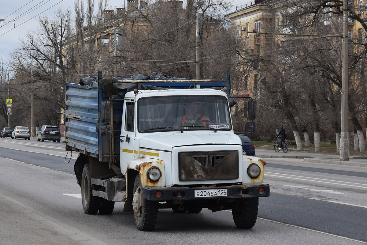 Волгоградская область, № В 204 ЕА 134 — ГАЗ-3309