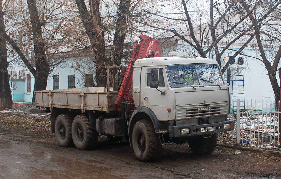 Ярославская область, № М 552 НН 76 — КамАЗ-43118-10 [43118K]