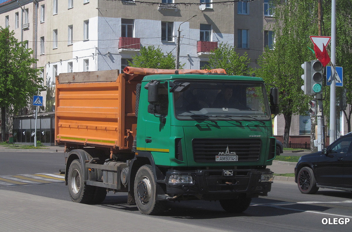 Витебская область, № АМ 9314-2 — МАЗ-5550 (общая модель) Витебская область, № АМ 9314-2 — МАЗ-5550 (общая модель)