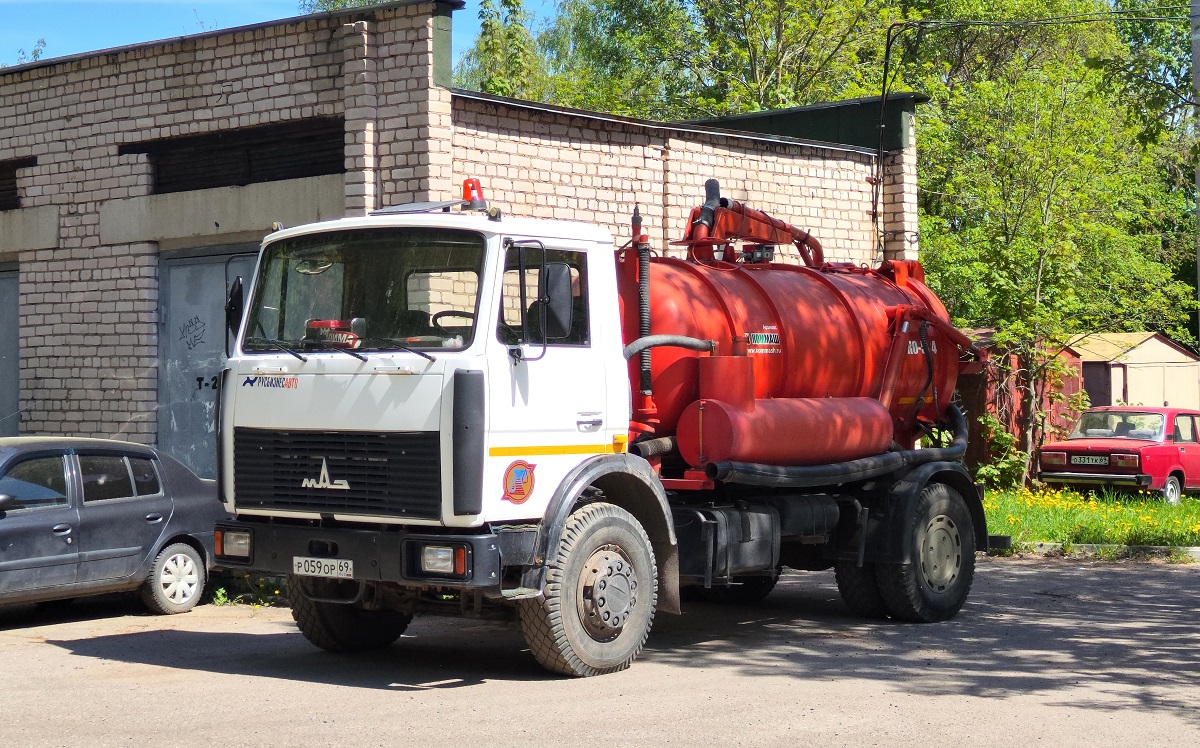 Тверская область, № Р 059 ОР 69 — МАЗ-5337A2