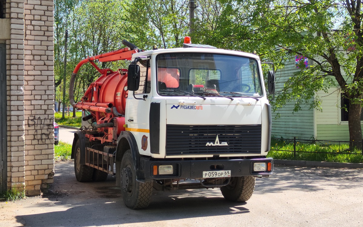 Тверская область, № Р 059 ОР 69 — МАЗ-5337A2