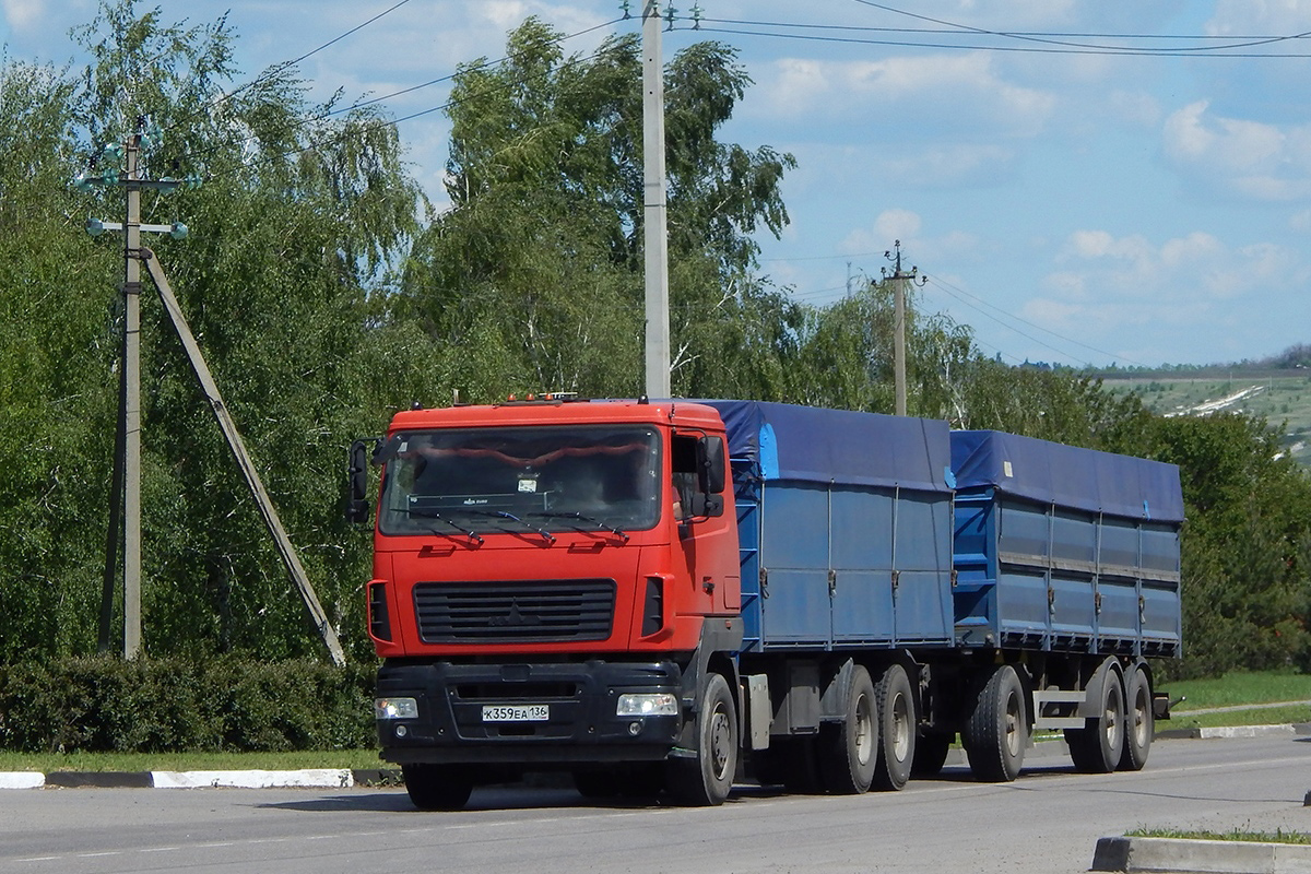 Воронежская область, № К 359 ЕА 136 — МАЗ (общая модель) Воронежская область, № К 359 ЕА 136 — МАЗ (общая модель)