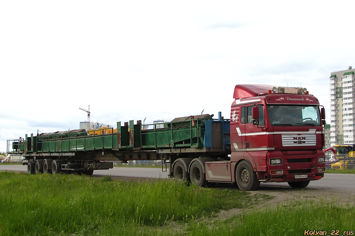 Алтайский край, № Р 098 РК 22 — MAN TGA 26.480 Алтайский край, № Р 098 РК 22 — MAN TGA 26.480