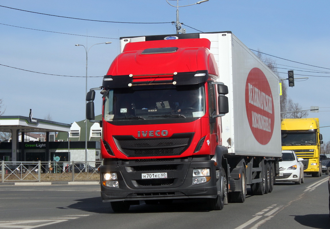 Псковская область, № Н 701 КС 60 — IVECO Stralis ('2012) 420 Псковская область, № Н 701 КС 60 — IVECO Stralis ('2012) 420