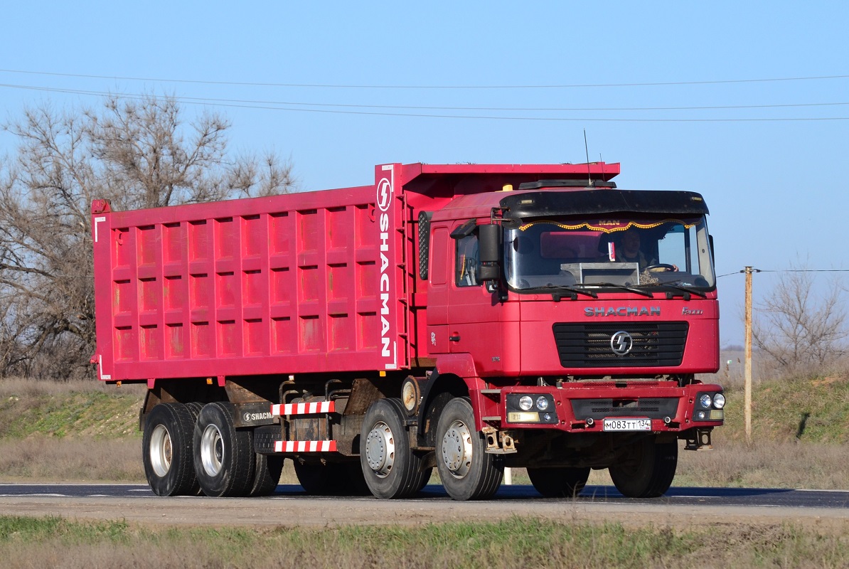 Волгоградская область, № М 083 ТТ 134 — Shaanxi Shacman F2000 SX331x