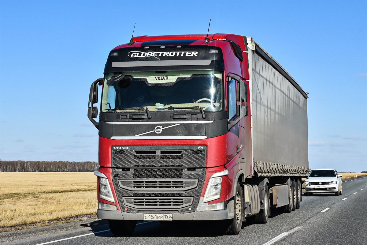Свердловская область, № С 151 РР 196 — Volvo ('2012) FH.420 Свердловская область, № С 151 РР 196 — Volvo ('2012) FH.420
