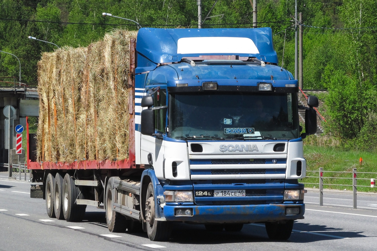 Калужская область, № Р 184 СЕ 40 — Scania ('1996) R124L Калужская область, № Р 184 СЕ 40 — Scania ('1996) R124L