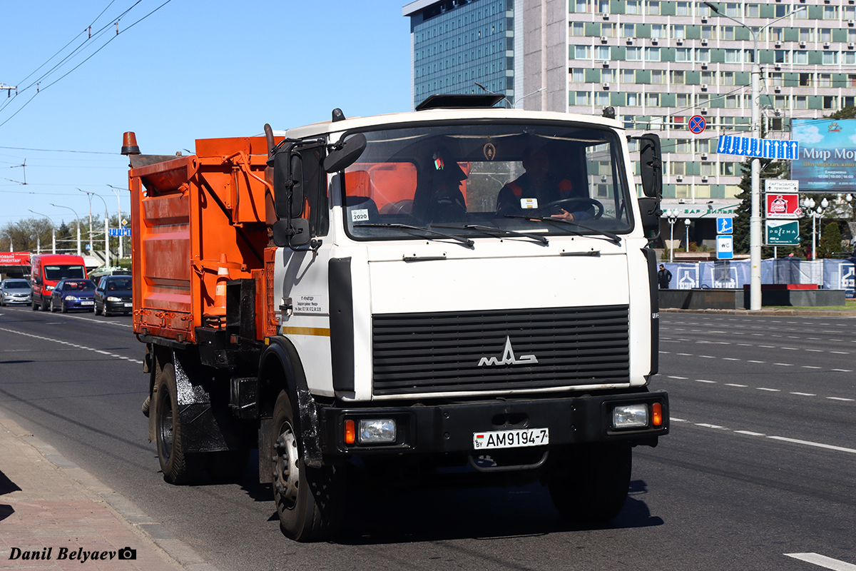 Минск, № АМ 9194-7 — МАЗ (общая модель) Минск, № АМ 9194-7 — МАЗ (общая модель)
