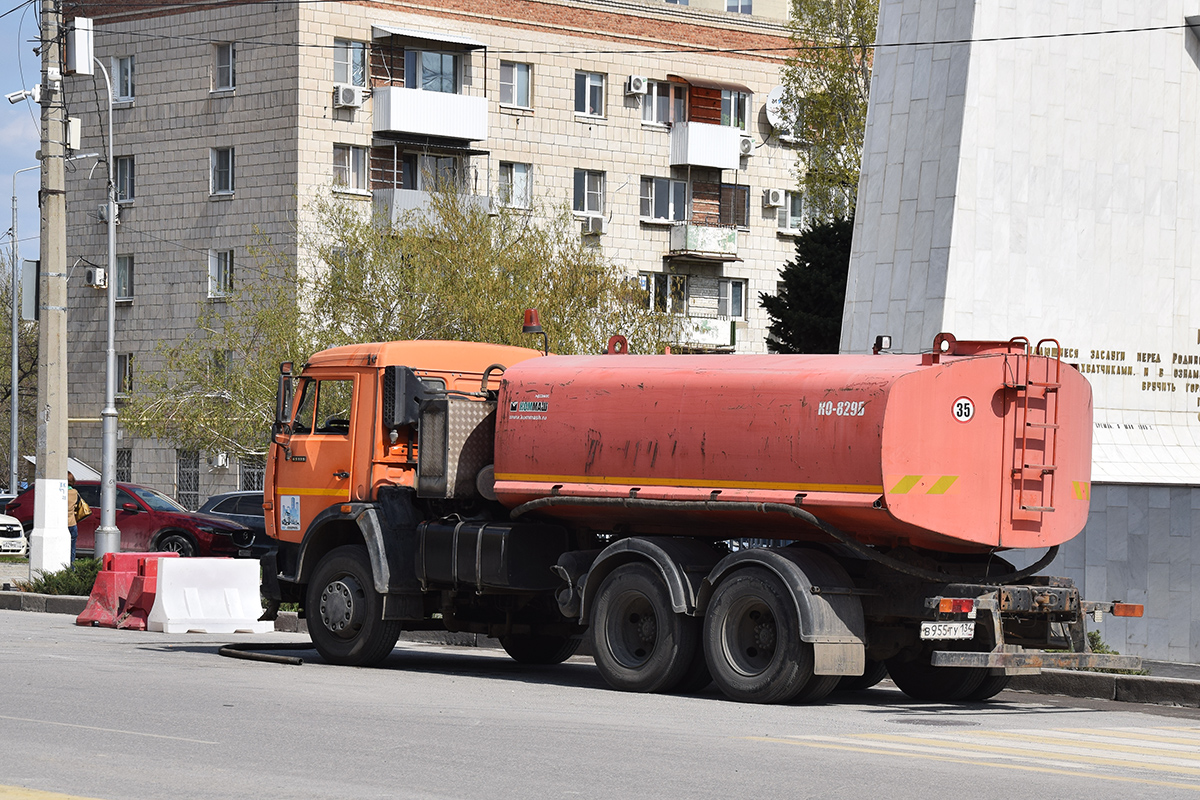 Волгоградская область, № В 955 ТУ 134 — КамАЗ-65115-62