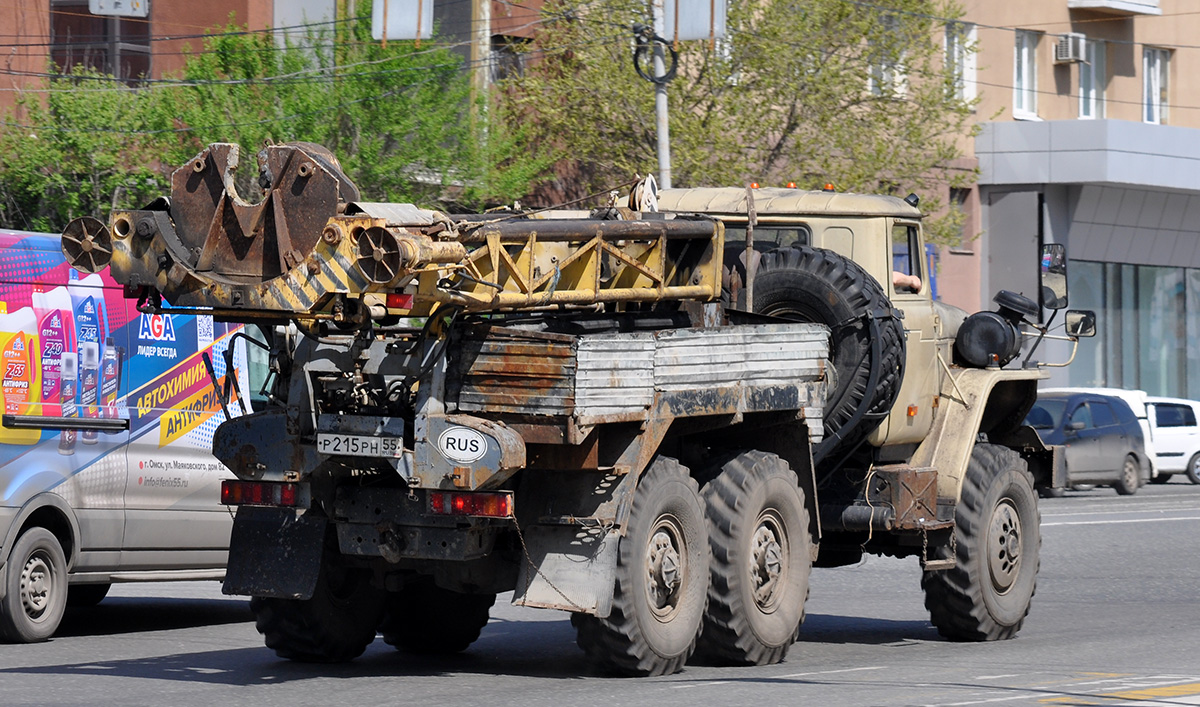 Омская область, № Р 215 РН 55 — Урал-4320-41