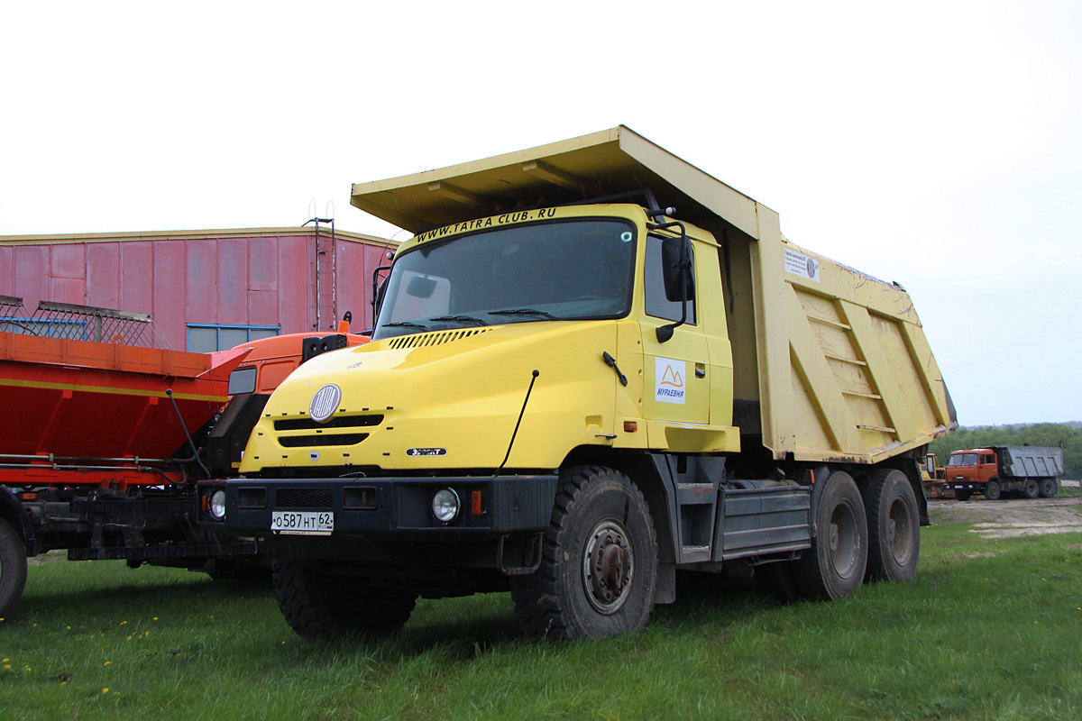 Рязанская область, № О 587 НТ 62 — Tatra 163 Jamal Рязанская область, № О 587 НТ 62 — Tatra 163 Jamal