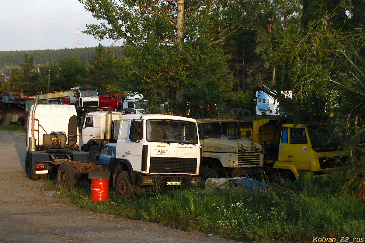 Алтайский край, № Е 396 ОМ 22 — МАЗ-53362 Алтайский край, № Е 396 ОМ 22 — МАЗ-53362
