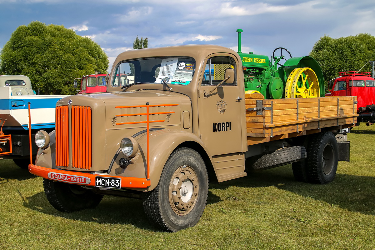 Финляндия, № MCN-83 — Scania-Vabis (общая модель); Финляндия — Спецтехника с нечитаемыми на фото номерами; Финляндия — Power Truck Show 2019 Финляндия, № MCN-83 — Scania-Vabis (общая модель); Финляндия — Спецтехника с нечитаемыми на фото номерами; Финляндия — Power Truck Show 2019