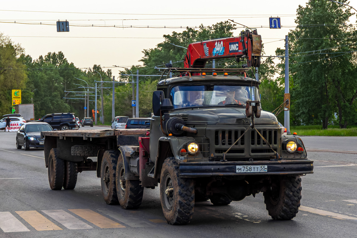Омская область, № М 758 ТТ 55 — ЗИЛ-131НА Омская область, № М 758 ТТ 55 — ЗИЛ-131НА