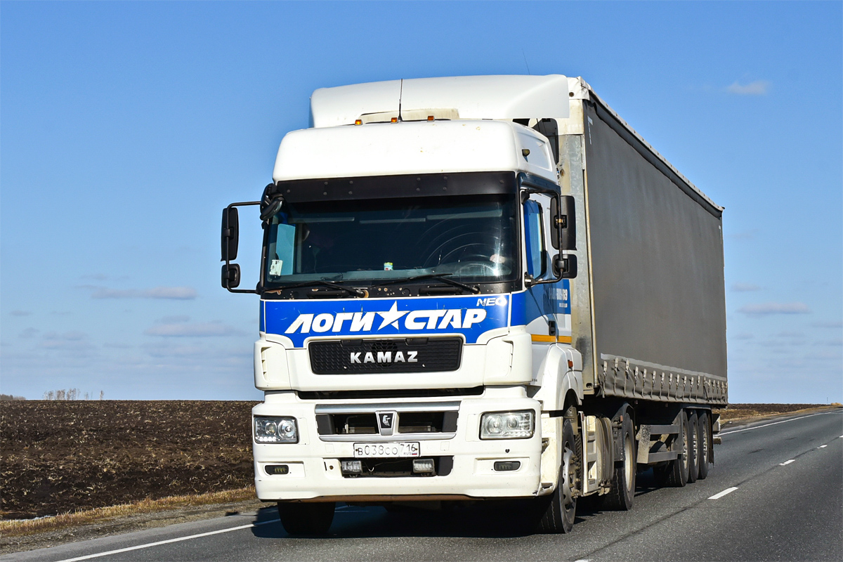 Татарстан, № В 038 СО 716 — КамАЗ-5490-S5(87) Татарстан, № В 038 СО 716 — КамАЗ-5490-S5(87)