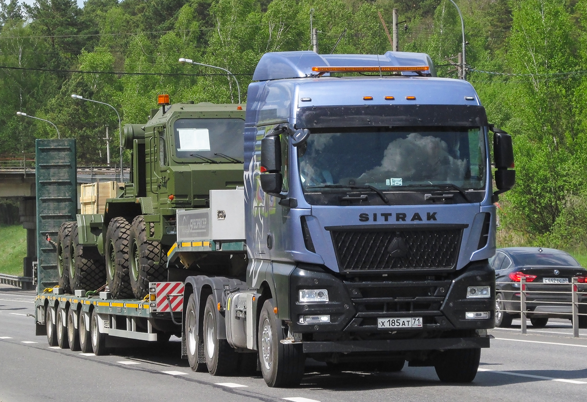 Тульская область, № Х 185 АТ 71 — Sitrak C7H ZZ4256 MAX