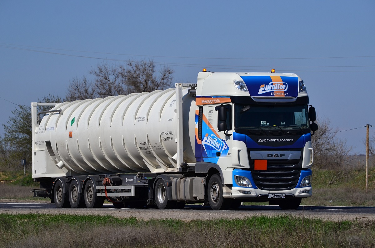 Калининградская область, № Т 424 МВ 39 — DAF XF Euro6 FT
