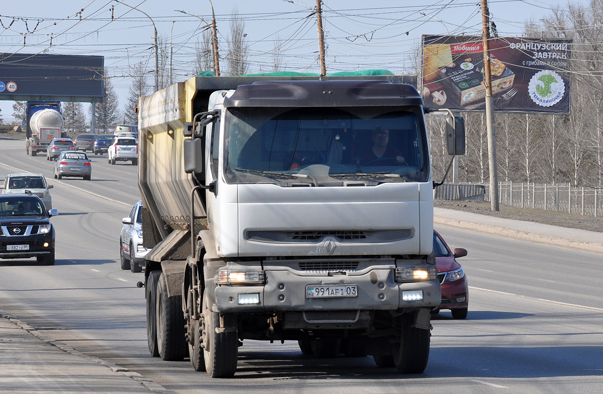 Акмолинская область, № 991 AFI 03 — Renault Kerax