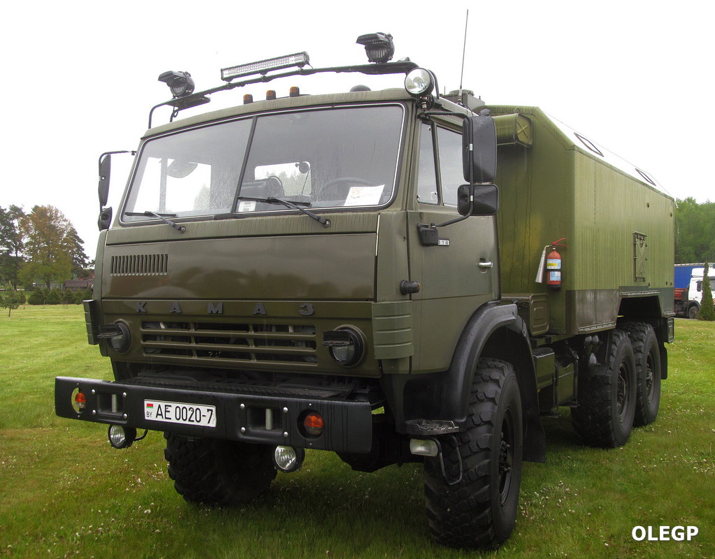 Минск, № АЕ 0020-7 — КамАЗ-4310; Минская область — TBT SHOW 2025