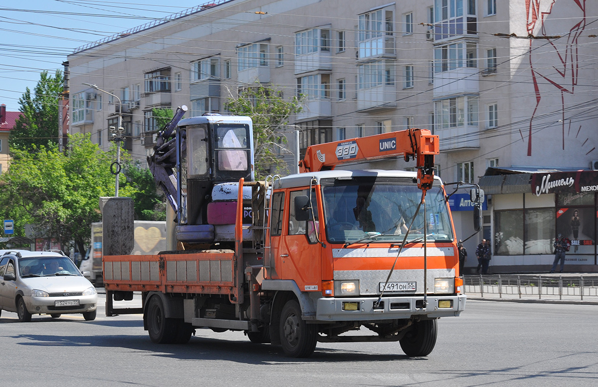 Омская область, № Х 491 ОН 55 — Mitsubishi Fuso (общая модель) Омская область, № Х 491 ОН 55 — Mitsubishi Fuso (общая модель)