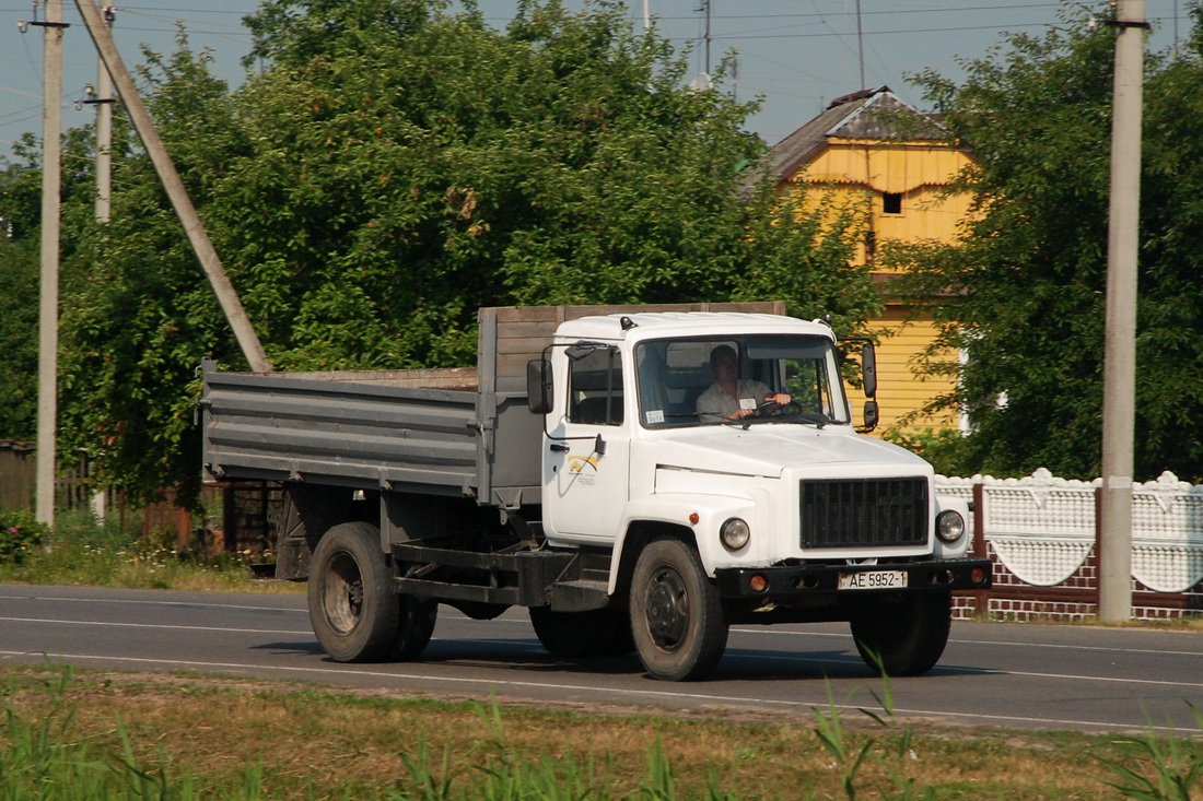 Брестская область, № АЕ 5952-1 — ГАЗ-3309 Брестская область, № АЕ 5952-1 — ГАЗ-3309