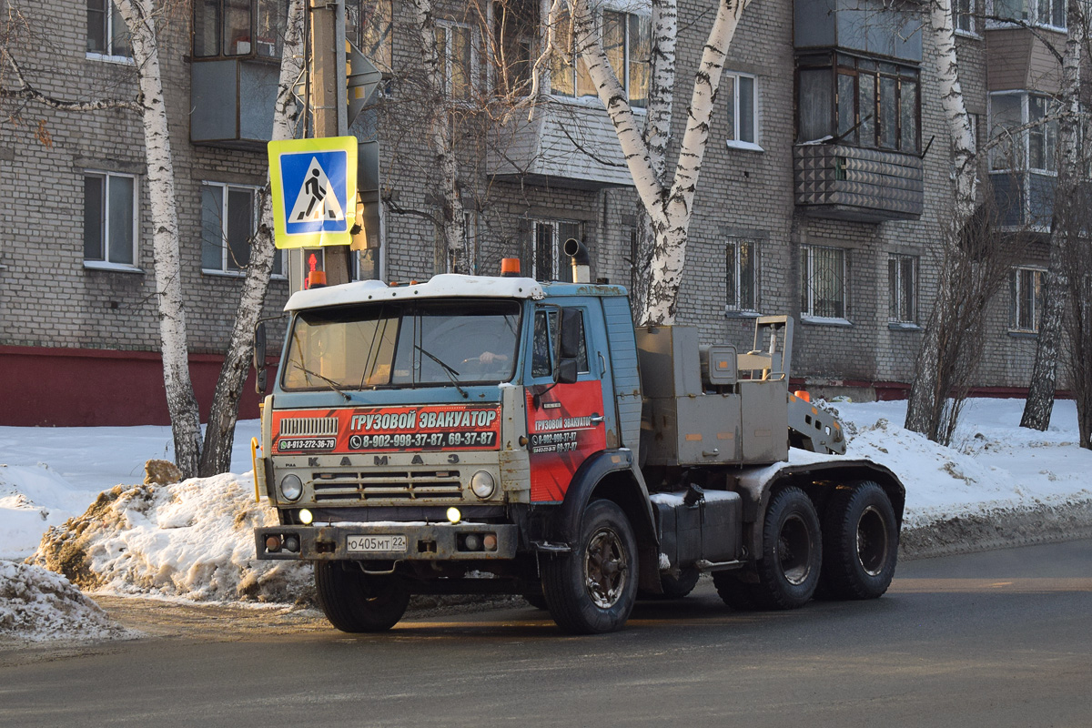 Алтайский край, № О 405 МТ 22 — КамАЗ-5410
