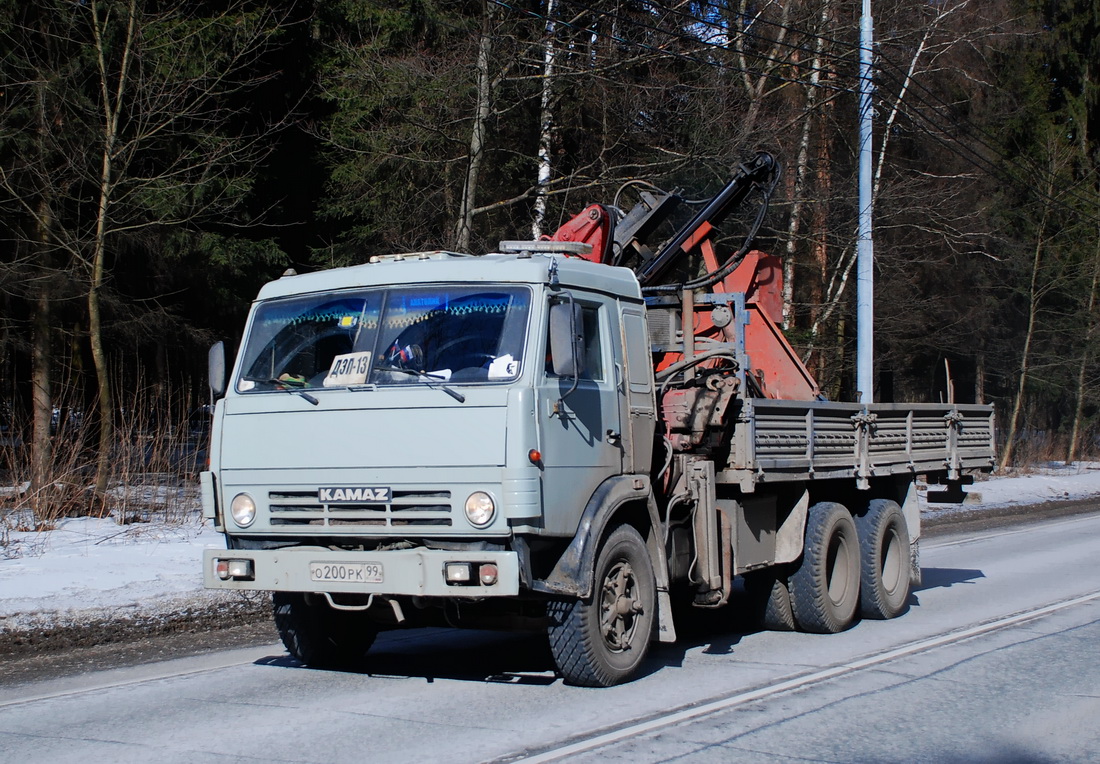 Москва, № О 200 РК 99 — КамАЗ-53212