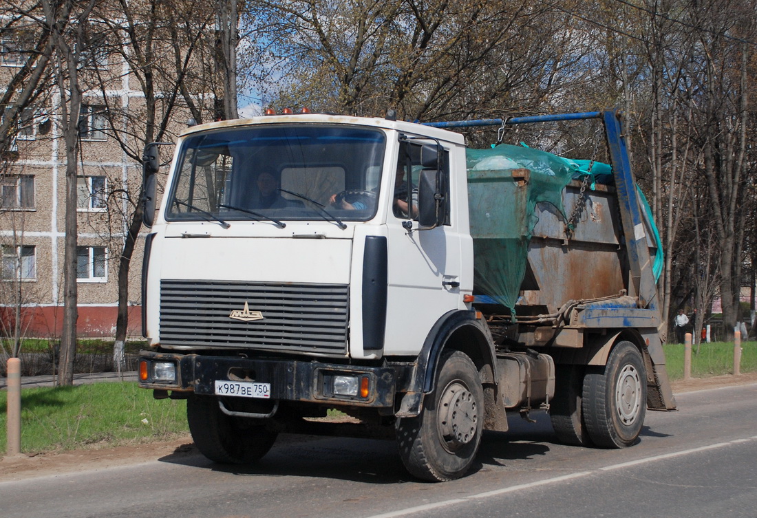 Московская область, № К 987 ВЕ 750 — МАЗ-5433A2