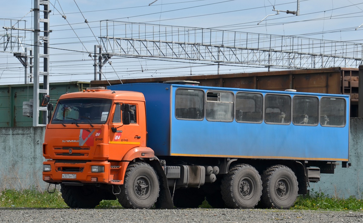 Кемеровская область, № Х 307 АН 797 — КамАЗ-43118-50
