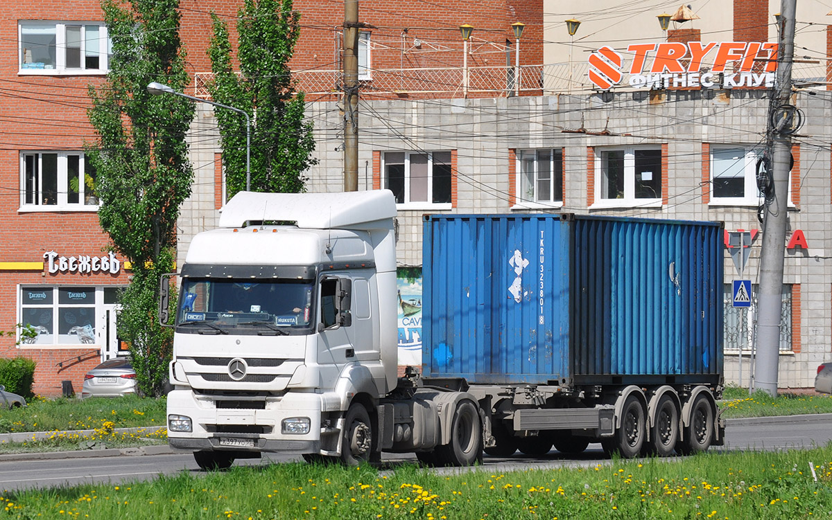 Омская область, № Х 397 УО 55 — Mercedes-Benz Axor 1840 Омская область, № Х 397 УО 55 — Mercedes-Benz Axor 1840