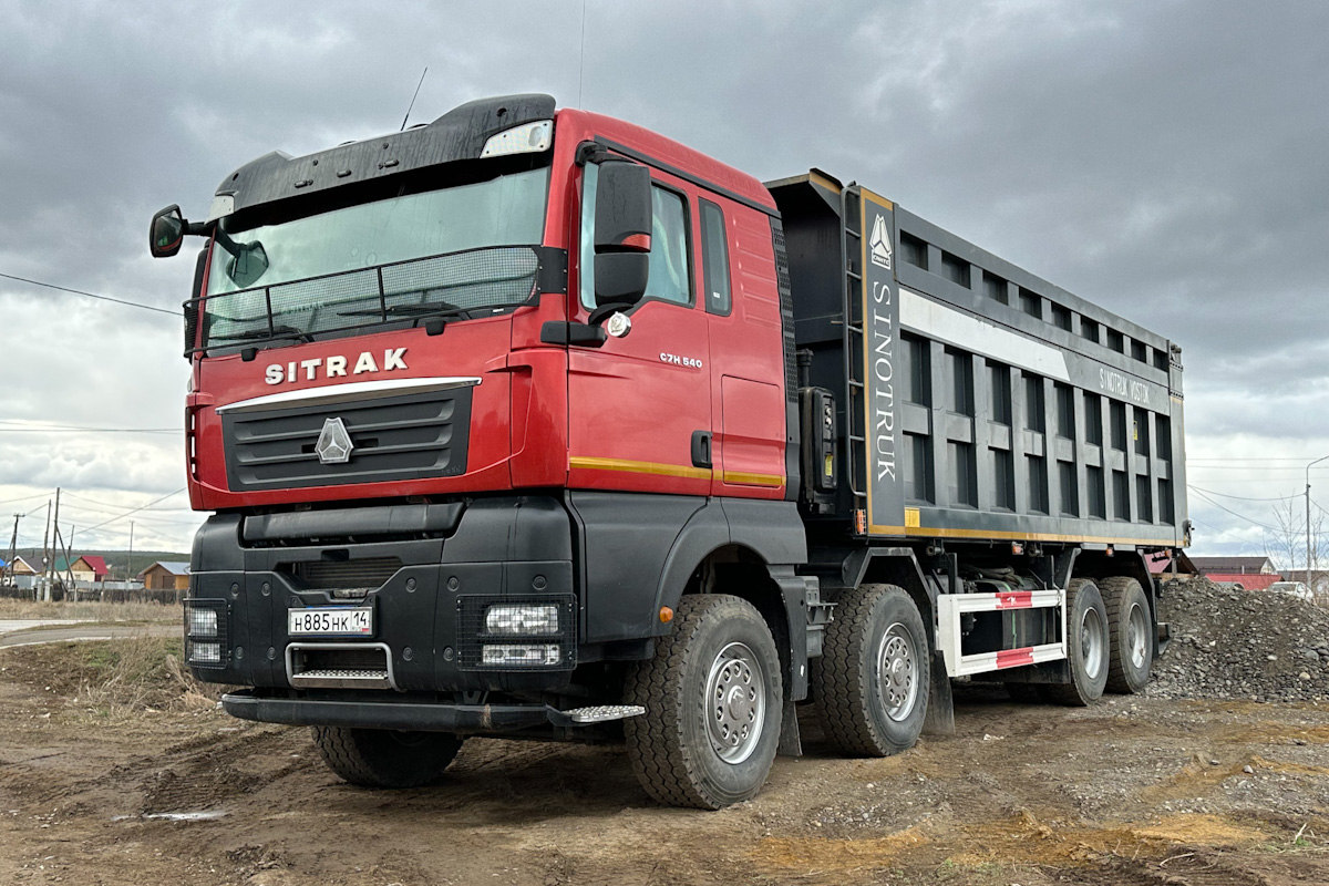 Саха (Якутия), № Н 885 НК 14 — Sitrak C7H ZZ3316