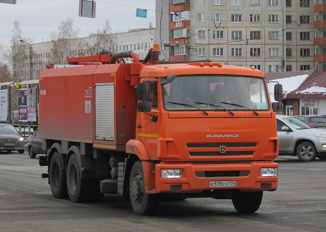 Челябинская область, № О 175 ТУ 174 — КамАЗ-65115 (общая модель) Челябинская область, № О 175 ТУ 174 — КамАЗ-65115 (общая модель)