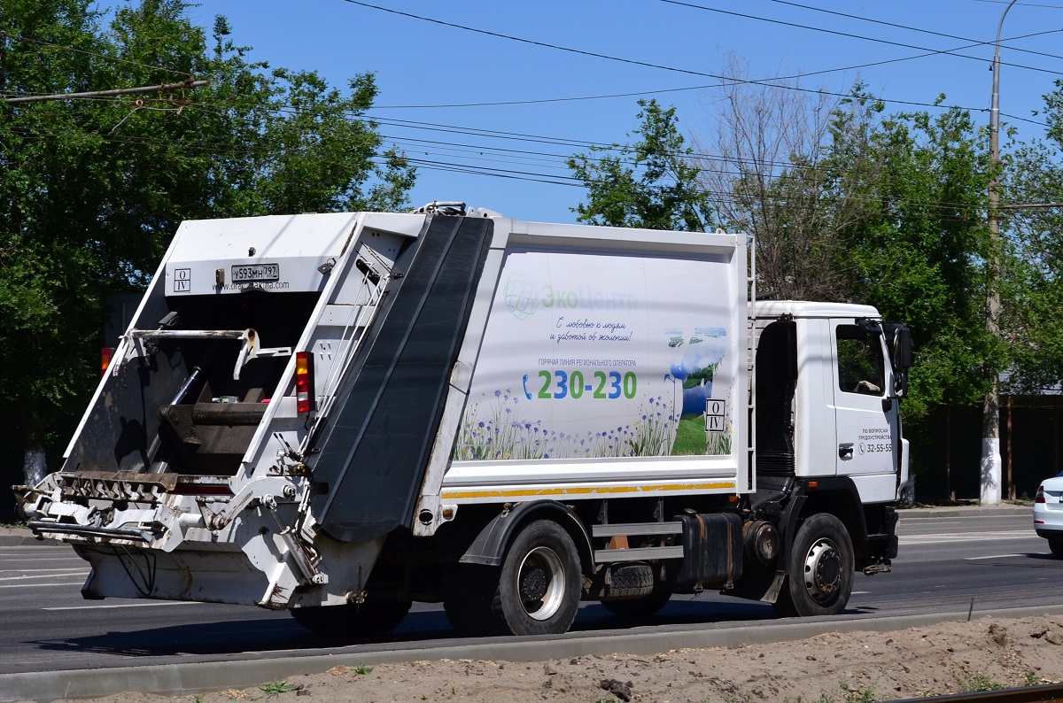 Волгоградская область, № У 593 МН 797 — МАЗ-534025