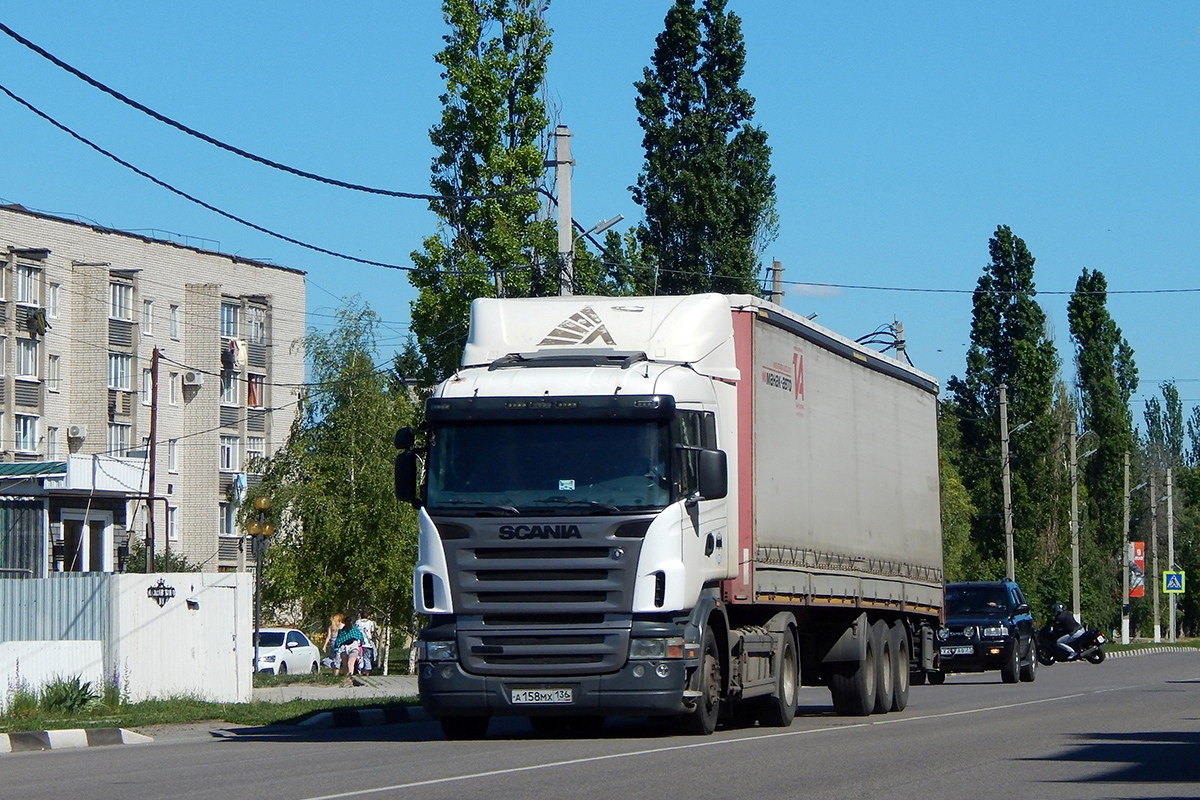 Воронежская область, № А 158 МХ 136 — Scania ('2004) R380