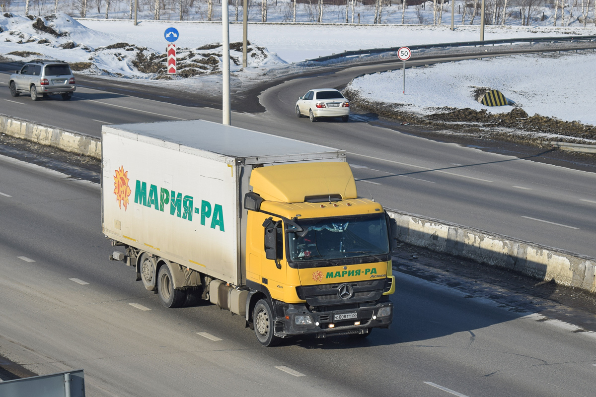 Алтайский край, № О 008 ТТ 22 — Mercedes-Benz Actros ('2009) 2541