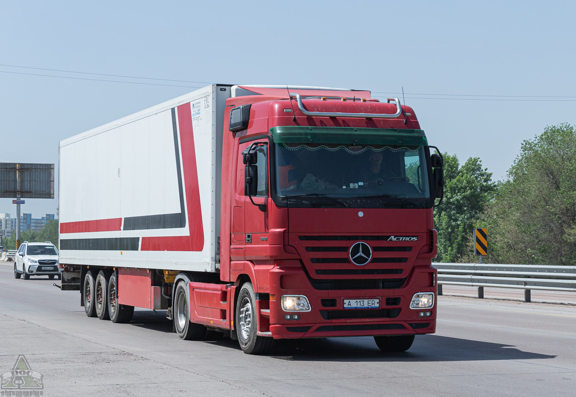 Алматы, № A 113 ER — Mercedes-Benz Actros ('2003) 1846
