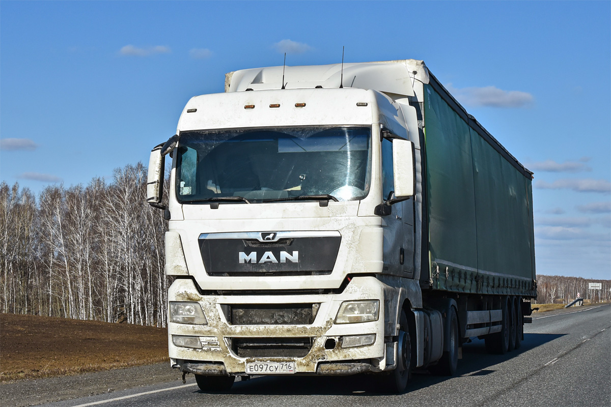 Татарстан, № Е 097 СУ 716 — MAN TGX ('2007) 18.480 Татарстан, № Е 097 СУ 716 — MAN TGX ('2007) 18.480