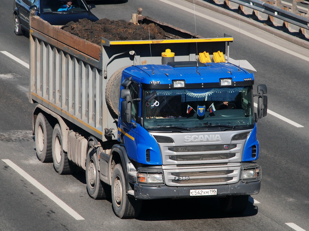 Московская область, № С 542 ХМ 190 — Scania ('2011) P380 Московская область, № С 542 ХМ 190 — Scania ('2011) P380