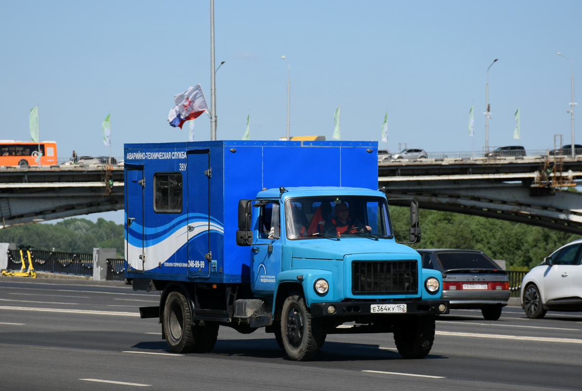 Нижегородская область, № Е 364 КУ 152 — ГАЗ-3309 Нижегородская область, № Е 364 КУ 152 — ГАЗ-3309